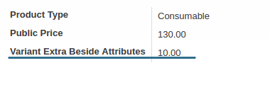 Odoo Special Variant Surplus