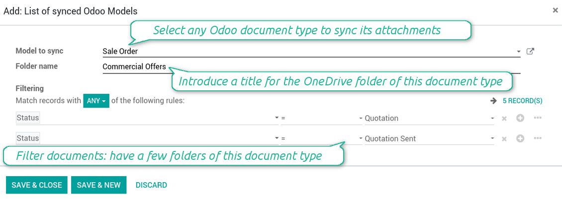 Documents filtered