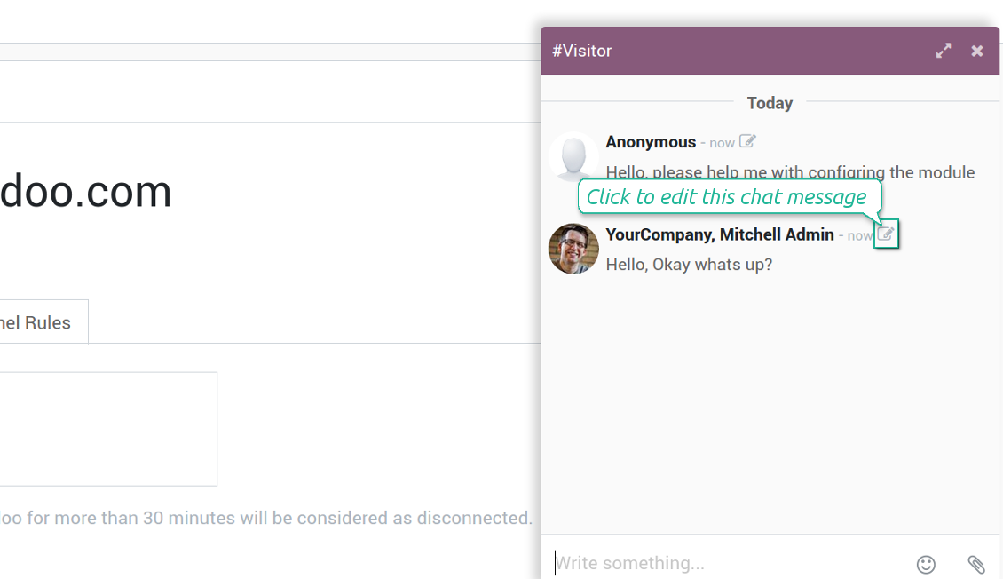 LiveChat Messages