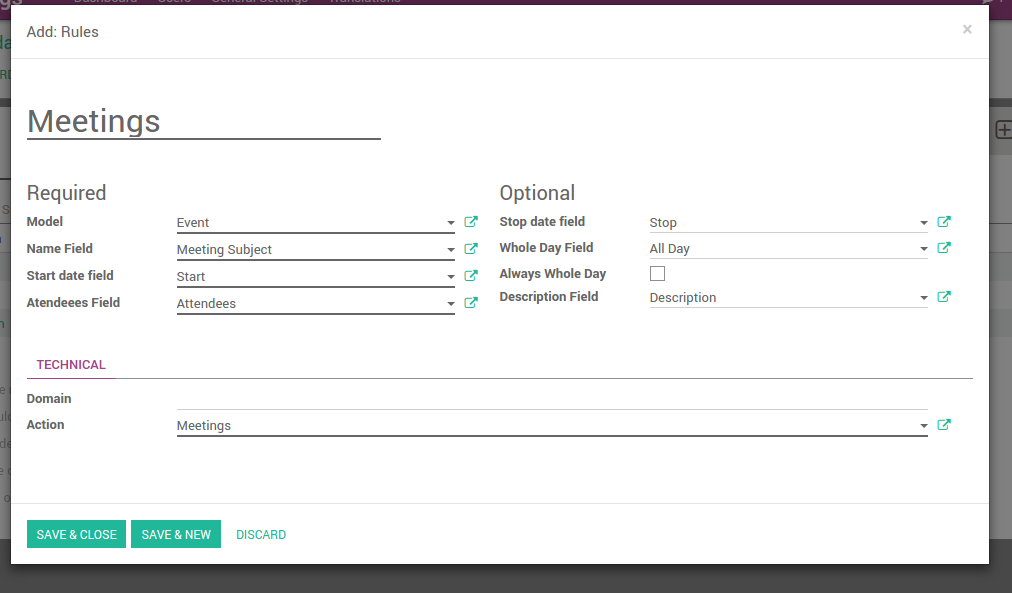 Odoo joint meetings