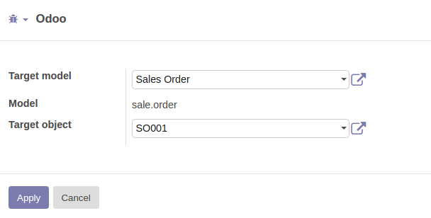 Odoo Wizard to Assign Messages