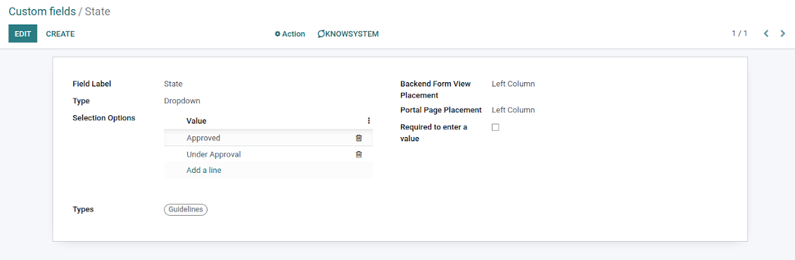 Custom KMS articles fields