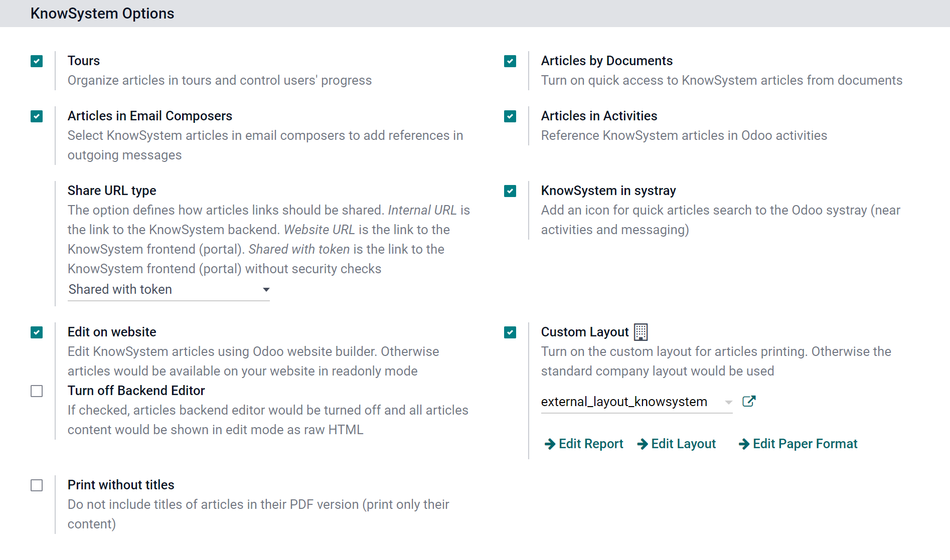 KnowSystem: Knowledge Base System | faOtools