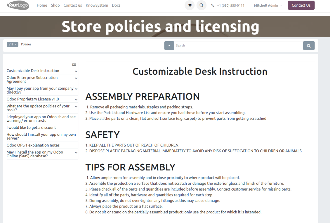 Build documentation based on KMS articles