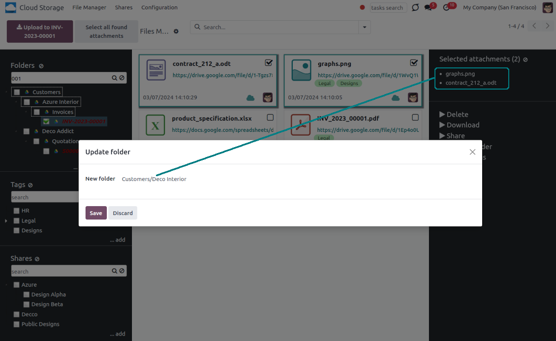 File mass update: update folder