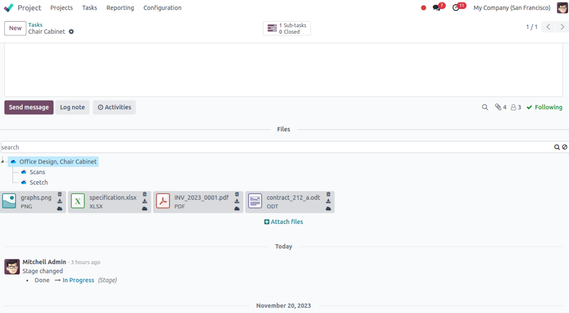 OneDrive/SharePoint: sync attachments