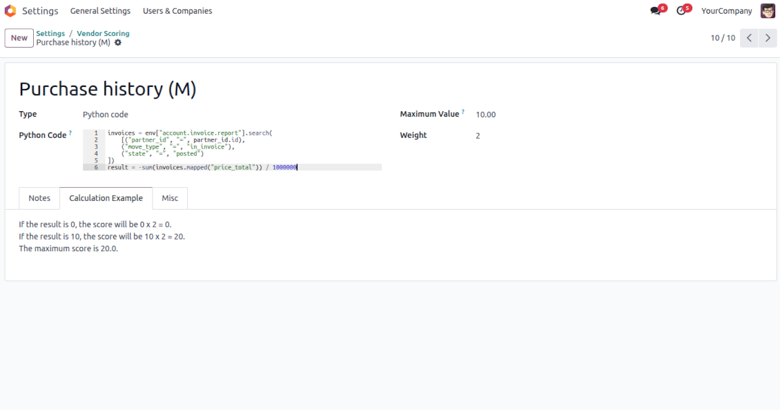 Raw code evaluation question