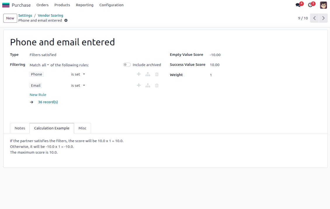 Domain evaluation