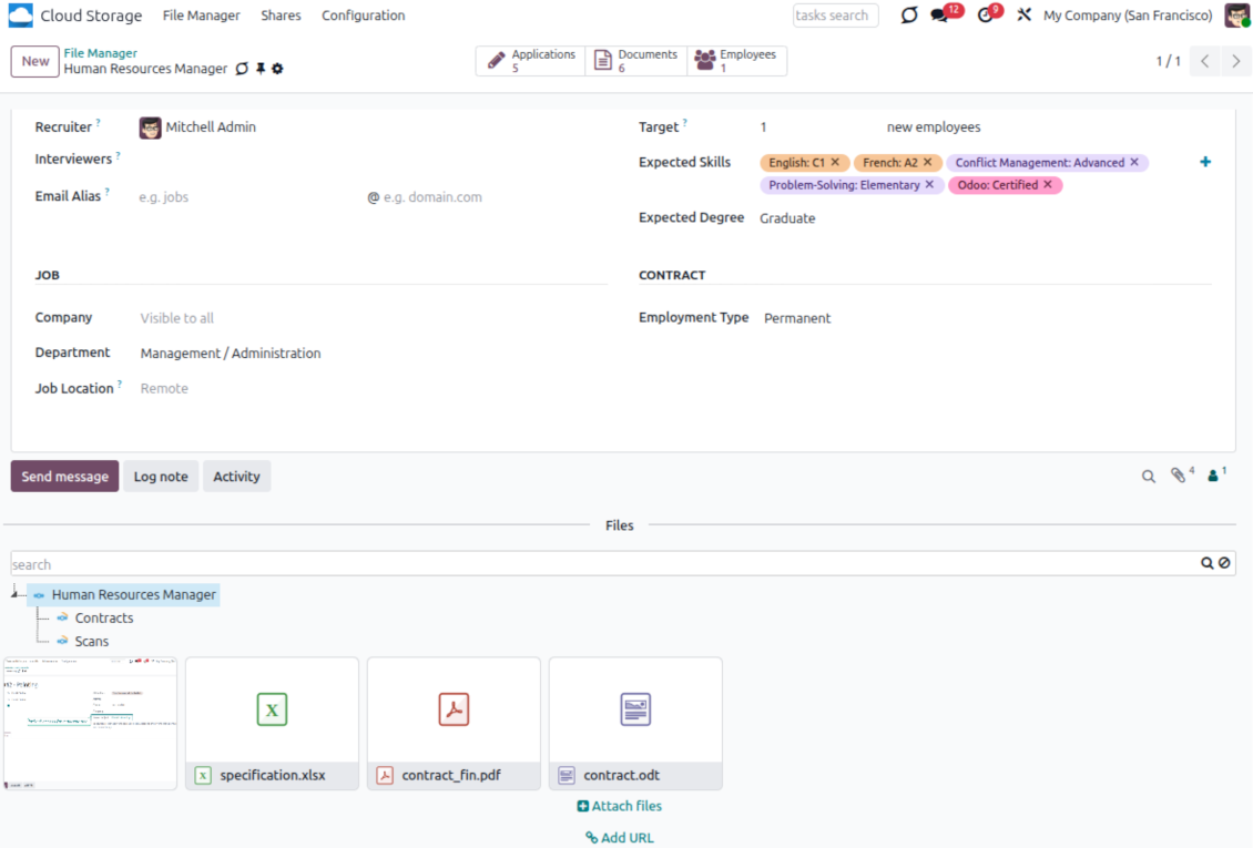 Nextcloud/ownCloud: sync attachments