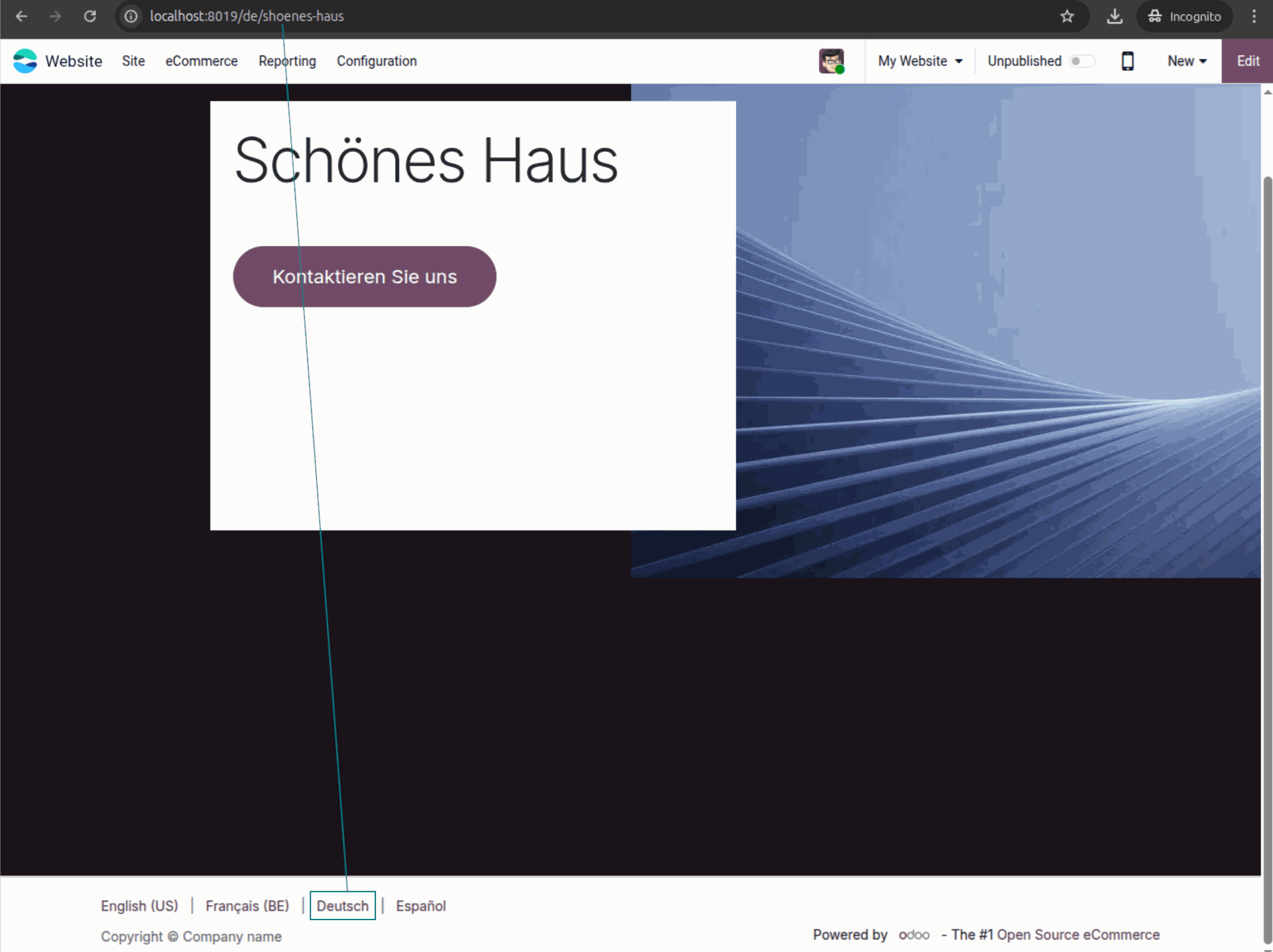 User-friendly Odoo web links