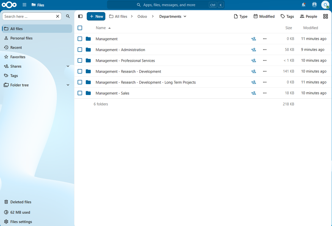 ownCloud/Nextcloud subdirectories